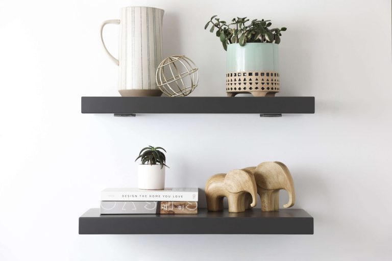Floating Shelves – Colorway – Wrought Iron – Deep – Low Profile – Listing Photo 1