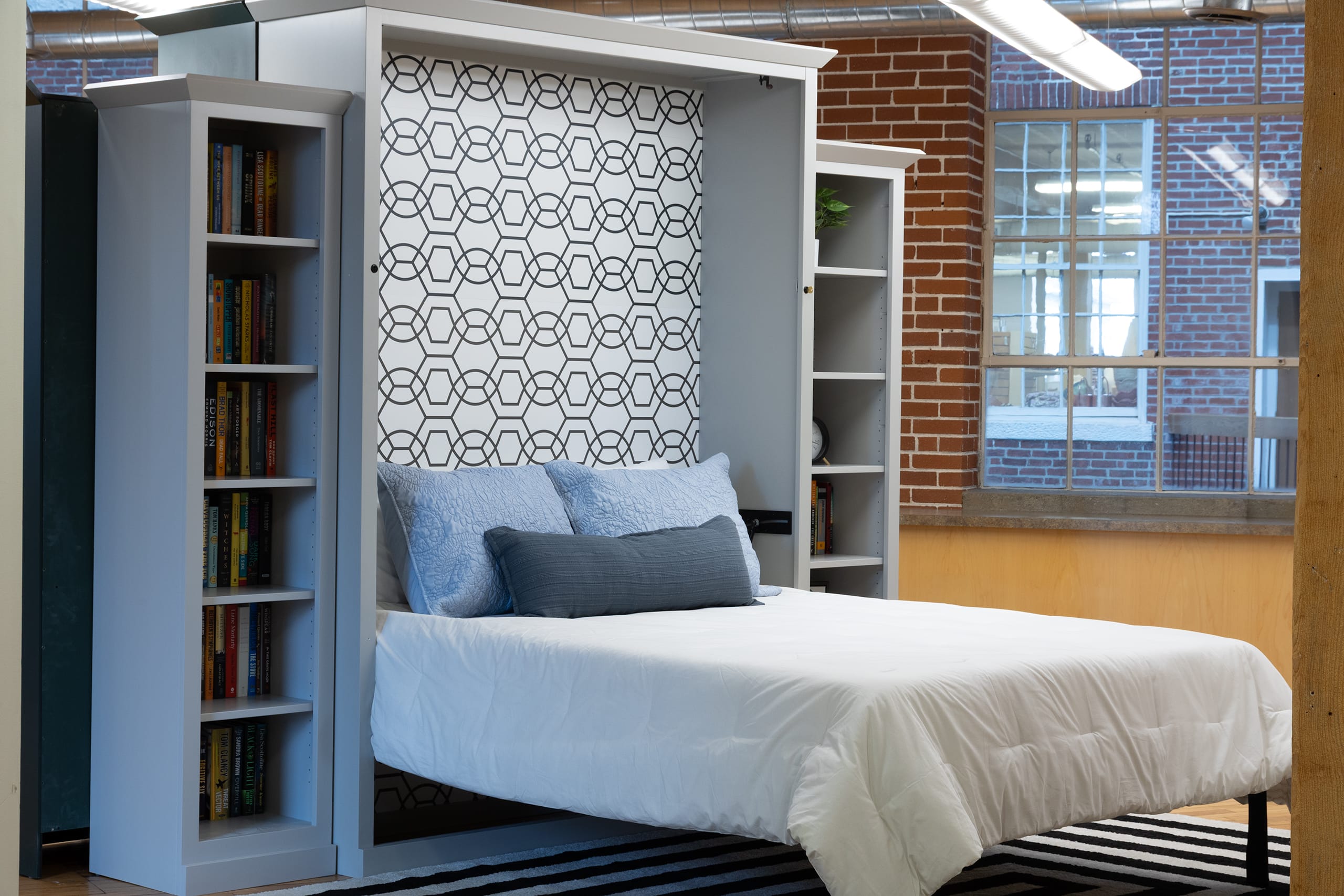 Bookcase Cabinet - Gray 1