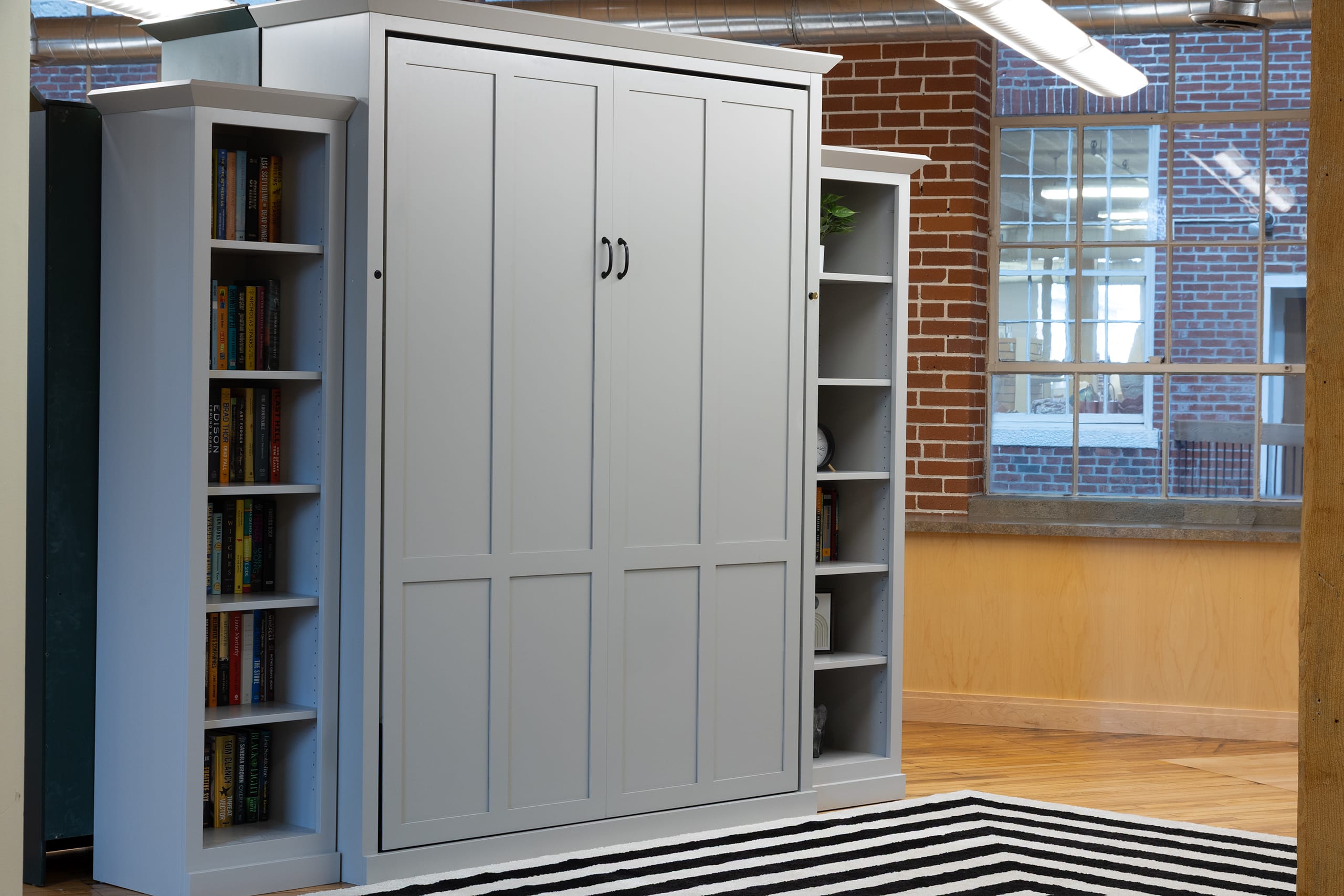 Bookcase Cabinet - Gray 2