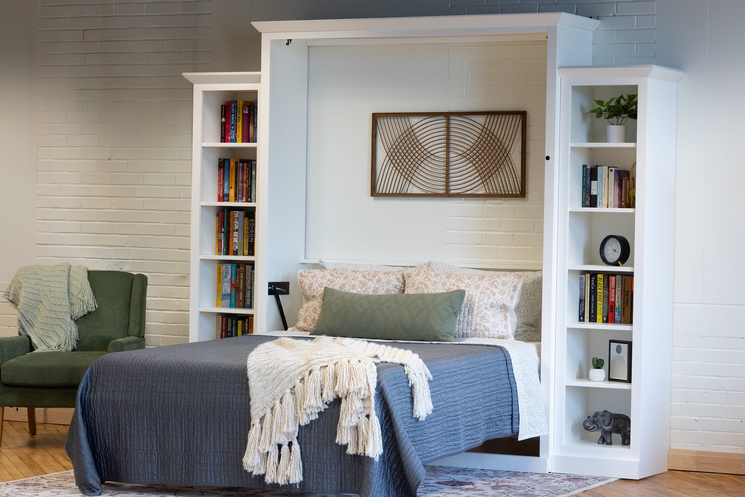 Bookcase Cabinet - White 2