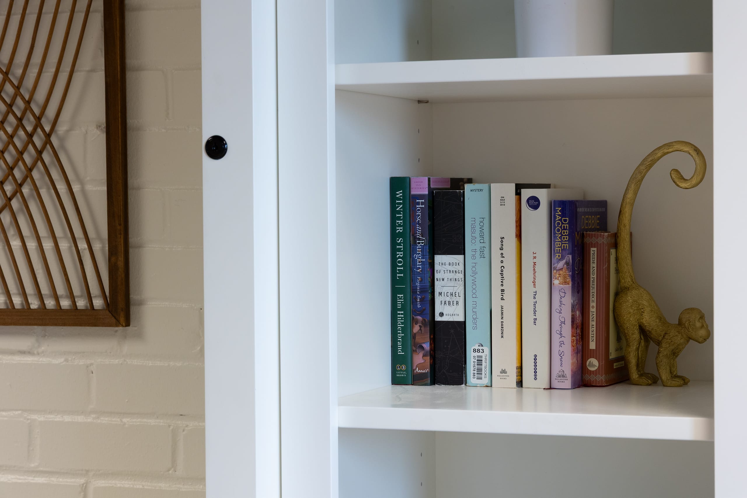 Bookcase Cabinet - White 3