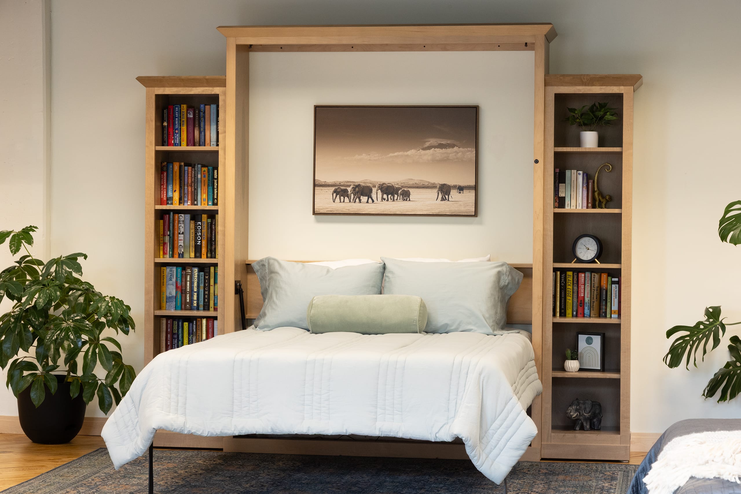 Bookcase Cabinets - Oak Tundra 1
