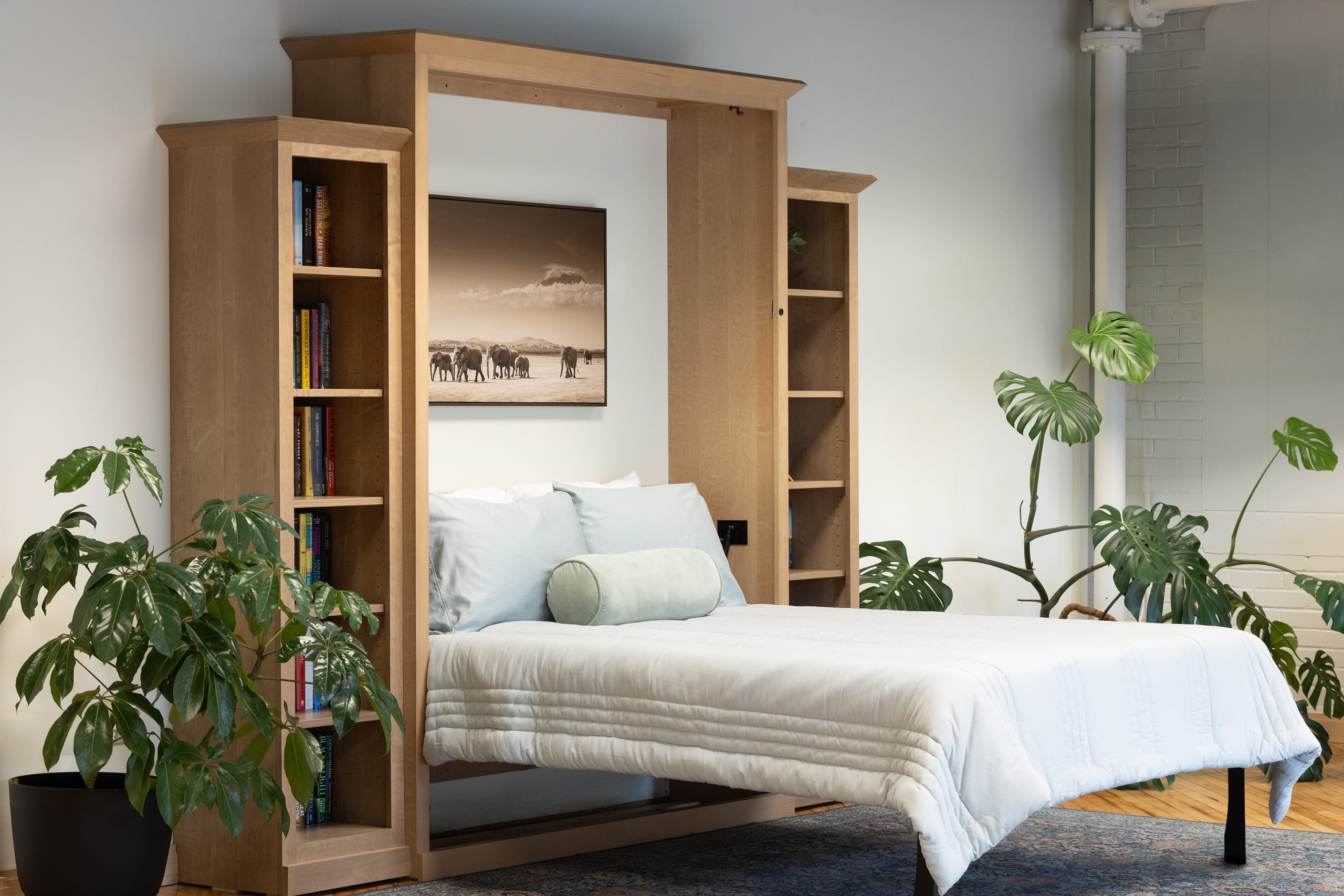 Bookcase Cabinets - Oak Tundra 4