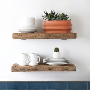 Deep Floating Shelves
