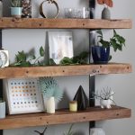 Barn Beam – Clear Coat Floating Bookshelf 2