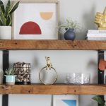 Barn Beam – Clear Coat Floating Bookshelf 3