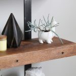 Barn Beam – Clear Coat Floating Bookshelf 8
