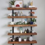 Barn Beam – Clear Coat Floating Bookshelf AI