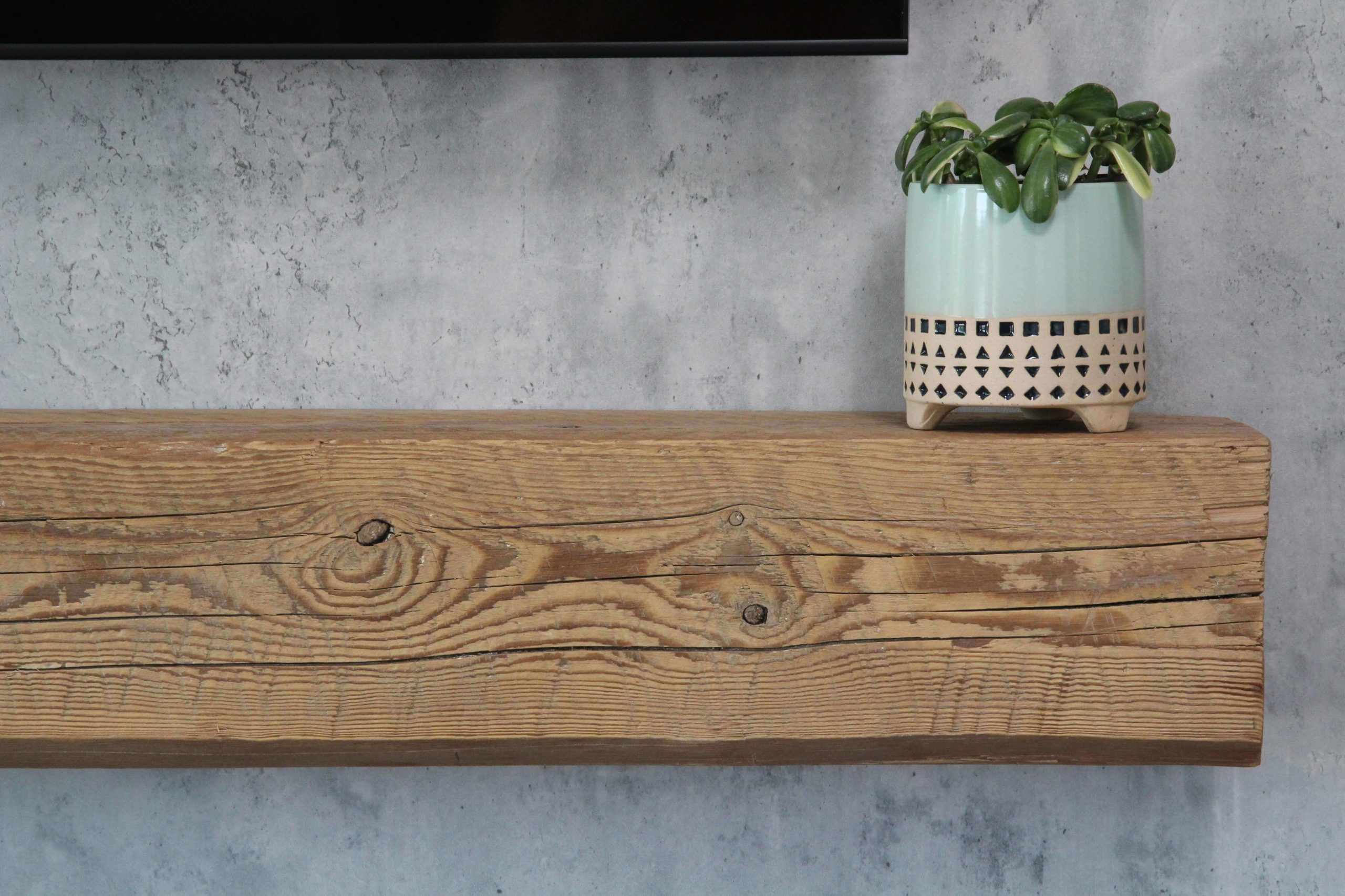 Reclaimed-Hemlock-Beam-Mantel-5
