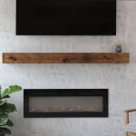 Hemlock Clear Coat Box Mantel 1
