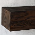 Torched Oak Coffee Box Mantel 4