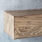 Torched Oak Mantel 6