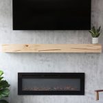 Wormy Maple Box Mantel 1