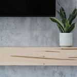 Wormy Maple Box Mantel 2