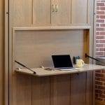 Brown Drop Down Desk Murphy Bed Listing Photo Desk Down