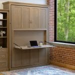 Brown Drop Down Desk Murphy Bed Listing Photo Desk Down Wide