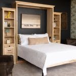 Wormy Maple Drop Down – Bed Down