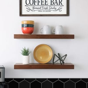 Accent Floating Shelves