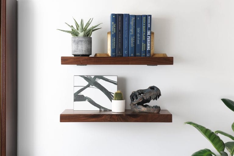 Deep Floating Shelves