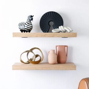 Deep Floating Shelves