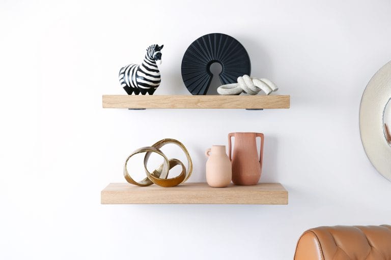 Deep Floating Shelves