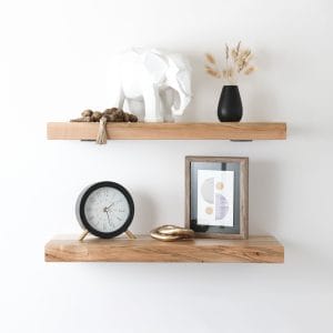 Deep Floating Shelves